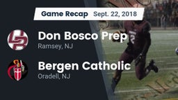 Recap: Don Bosco Prep  vs. Bergen Catholic  2018
