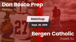 Matchup: Don Bosco Prep High vs. Bergen Catholic  2019