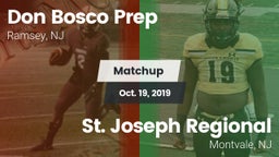 Matchup: Don Bosco Prep High vs. St. Joseph Regional  2019