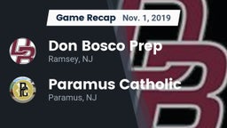 Recap: Don Bosco Prep  vs. Paramus Catholic  2019