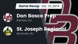 Recap: Don Bosco Prep  vs. St. Joseph Regional  2019