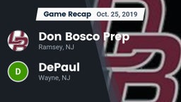 Recap: Don Bosco Prep  vs. DePaul  2019
