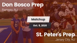 Matchup: Don Bosco Prep High vs. St. Peter's Prep  2020