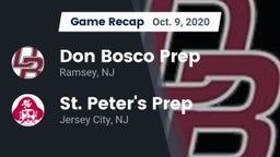 Recap: Don Bosco Prep  vs. St. Peter's Prep  2020