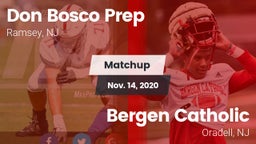 Matchup: Don Bosco Prep High vs. Bergen Catholic  2020