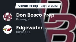 Recap: Don Bosco Prep  vs. Edgewater  2022