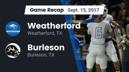 Recap: Weatherford  vs. Burleson  2017