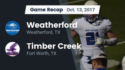 Recap: Weatherford  vs. Timber Creek  2017