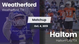 Matchup: Weatherford High vs. Haltom  2019