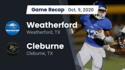 Recap: Weatherford  vs. Cleburne  2020