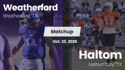 Matchup: Weatherford High vs. Haltom  2020