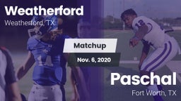 Matchup: Weatherford High vs. Paschal  2020