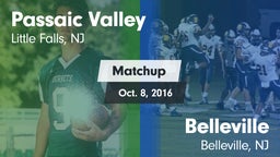 Matchup: Passaic Valley High vs. Belleville  2016