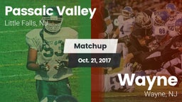 Matchup: Passaic Valley High vs. Wayne 2017