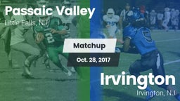 Matchup: Passaic Valley High vs. Irvington  2017