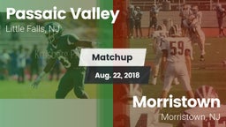 Matchup: Passaic Valley High vs. Morristown  2018