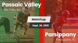 Matchup: Passaic Valley High vs. Parsippany  2019