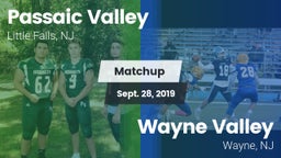 Matchup: Passaic Valley High vs. Wayne Valley  2019