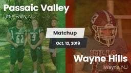 Matchup: Passaic Valley High vs. Wayne Hills  2019