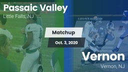 Matchup: Passaic Valley High vs. Vernon  2020