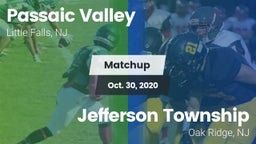 Matchup: Passaic Valley High vs. Jefferson Township  2020
