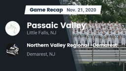 Recap: Passaic Valley  vs. Northern Valley Regional -Demarest 2020