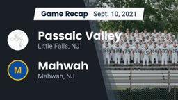 Recap: Passaic Valley  vs. Mahwah  2021