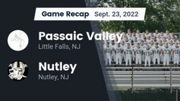 Recap: Passaic Valley  vs. Nutley  2022
