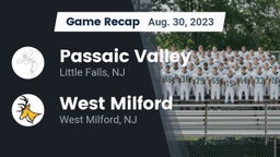 Recap: Passaic Valley  vs. West Milford  2023