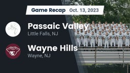 Recap: Passaic Valley  vs. Wayne Hills  2023