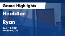 Healdton  vs Ryan Game Highlights - Dec. 10, 2021