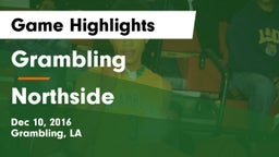 Grambling  vs Northside  Game Highlights - Dec 10, 2016