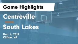 Centreville  vs South Lakes  Game Highlights - Dec. 6, 2019