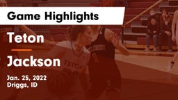 Teton  vs Jackson Game Highlights - Jan. 25, 2022