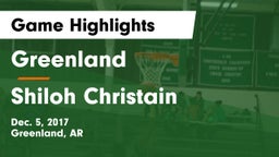 Greenland  vs Shiloh Christain  Game Highlights - Dec. 5, 2017