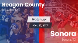 Matchup: Reagan County High vs. Sonora  2017