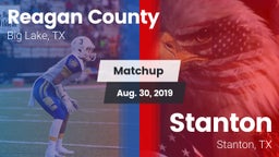 Matchup: Reagan County High vs. Stanton  2019