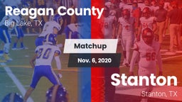Matchup: Reagan County High vs. Stanton  2020