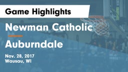Newman Catholic  vs Auburndale  Game Highlights - Nov. 28, 2017