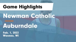 Newman Catholic  vs Auburndale  Game Highlights - Feb. 1, 2022