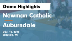 Newman Catholic  vs Auburndale  Game Highlights - Dec. 12, 2023