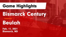 Bismarck Century  vs Beulah  Game Highlights - Feb. 11, 2021