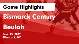 Bismarck Century  vs Beulah  Game Highlights - Jan. 13, 2022