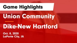 Union Community  vs ****-New Hartford  Game Highlights - Oct. 8, 2020