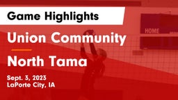 Union Community  vs North Tama  Game Highlights - Sept. 3, 2023