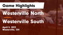 Westerville North  vs Westerville South  Game Highlights - April 5, 2022