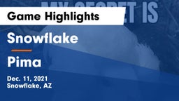 Snowflake  vs Pima  Game Highlights - Dec. 11, 2021