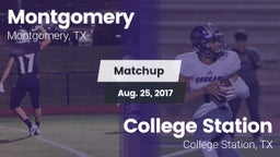 Matchup: Montgomery High vs. College Station  2017