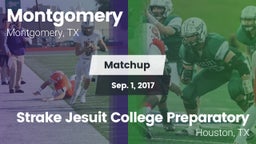 Matchup: Montgomery High vs. Strake Jesuit College Preparatory 2017