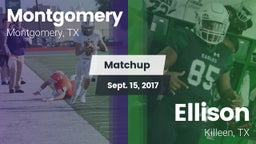 Matchup: Montgomery High vs. Ellison  2017